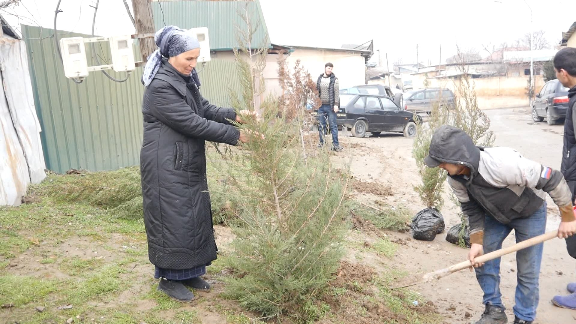 Тақвияти маъракаи ниҳолшинонӣ дар шаҳраку маҳаллаҳои ноҳияи Шоҳмансур