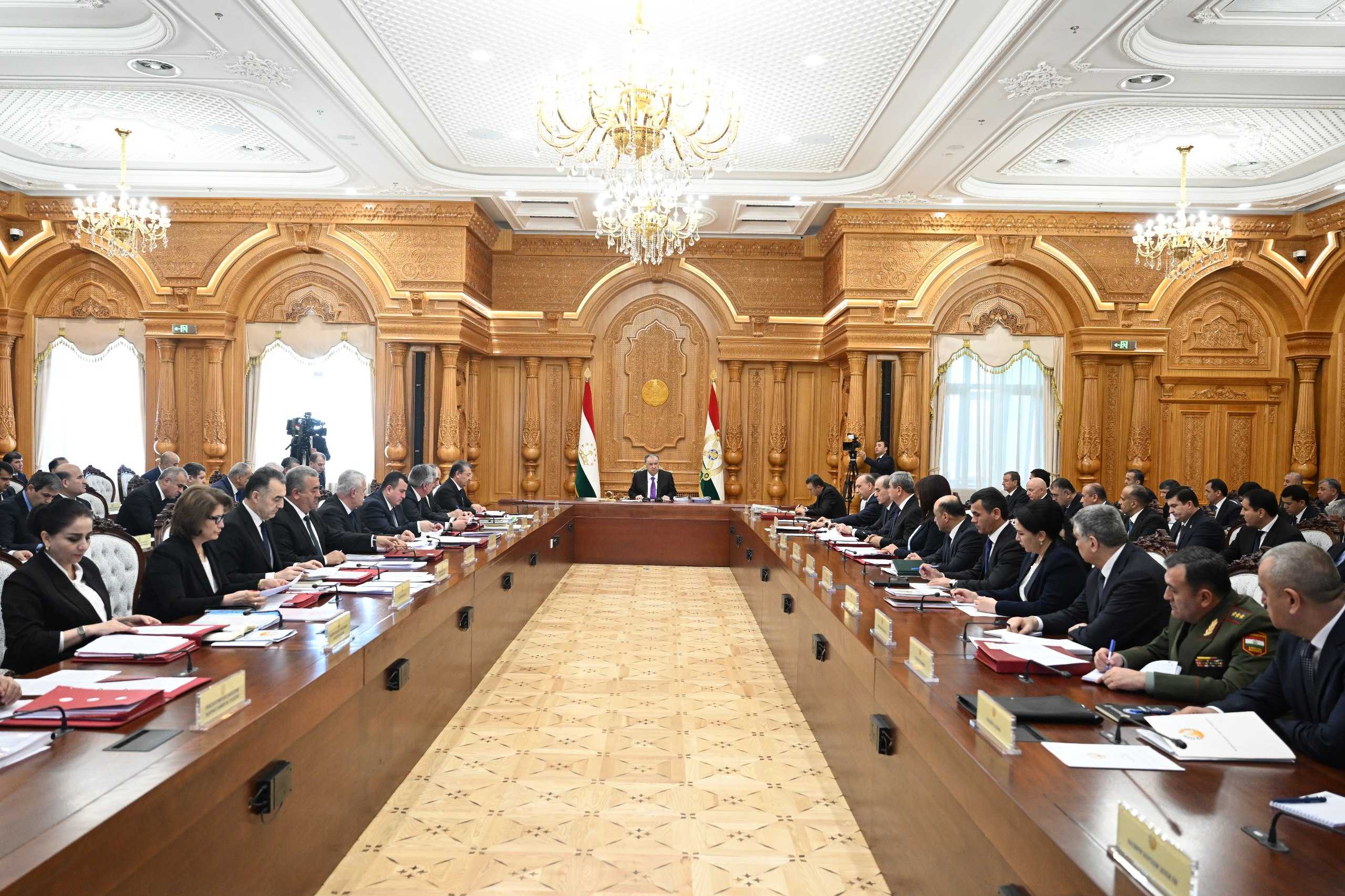 Маҷлиси Ҳукумати Ҷумҳурии Тоҷикистон баргузор шуд