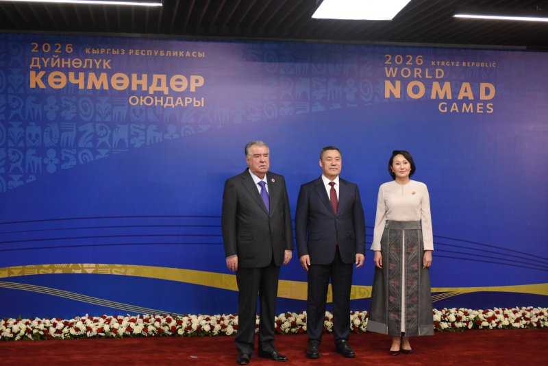 Президенти Ҷумҳурии Тоҷикистон Эмомалӣ Раҳмон дар маросими ифтитоҳи Бозиҳои ҷаҳонии кӯчманчиён иштирок намуданд